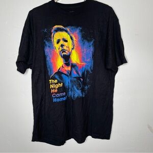 MICHAEL MYERS HALLOWEEN HORROR MOVIE T SHIRT SZ 2XL